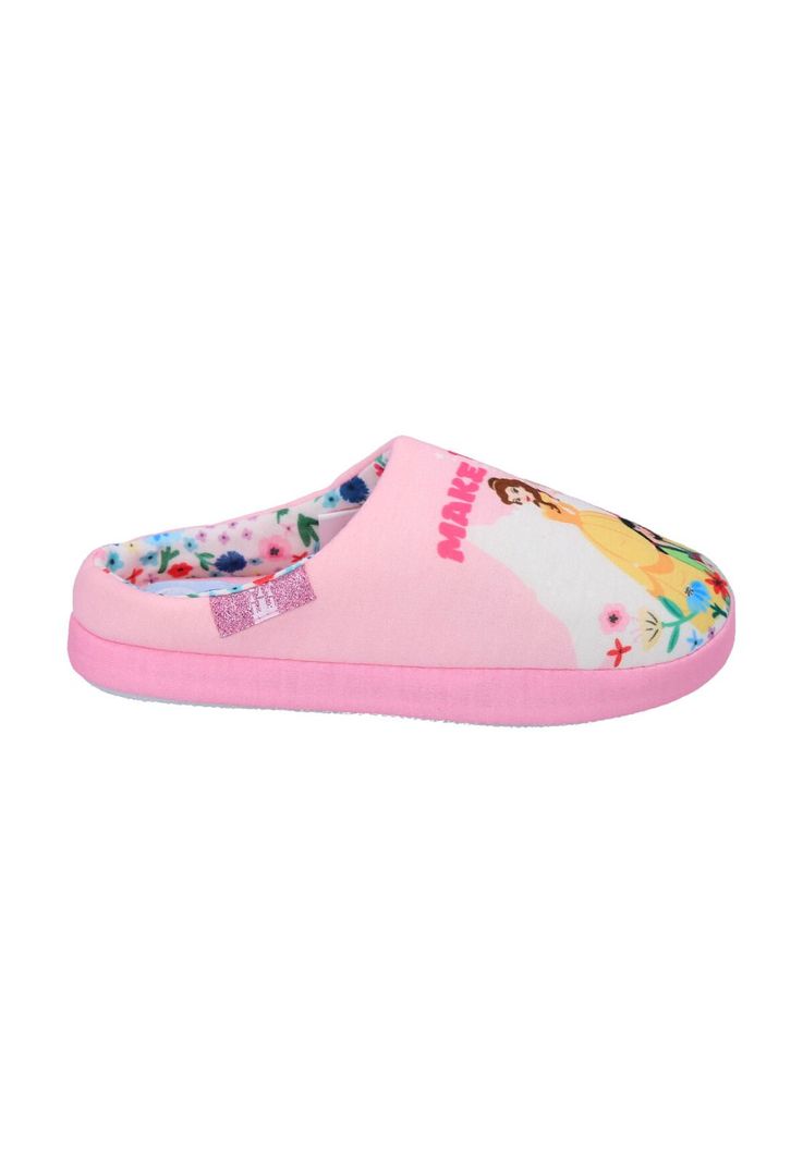 PANTUFLA BASICA PRINCESA ROSADO-0