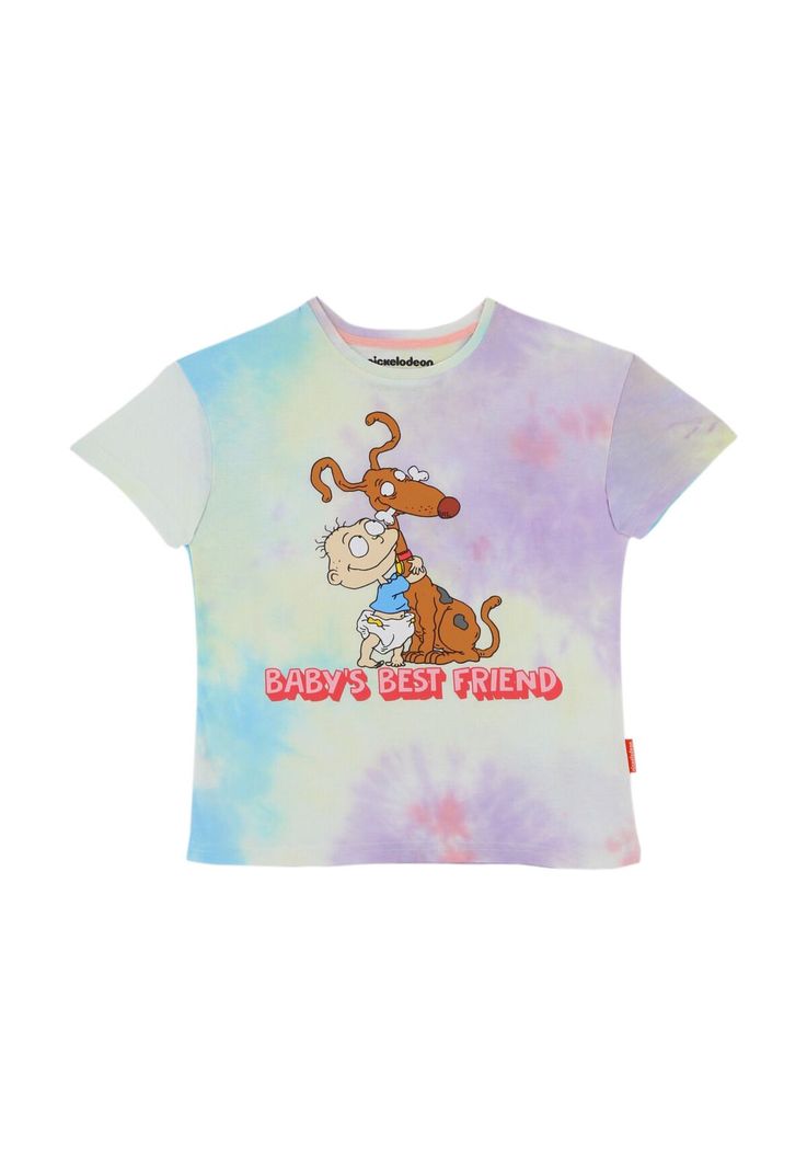 POLERA MANGA CORTA RUGRATS TIE DYE-1