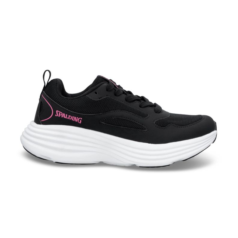 Zapatilla Mujer Fitness Superset Spalding Negro