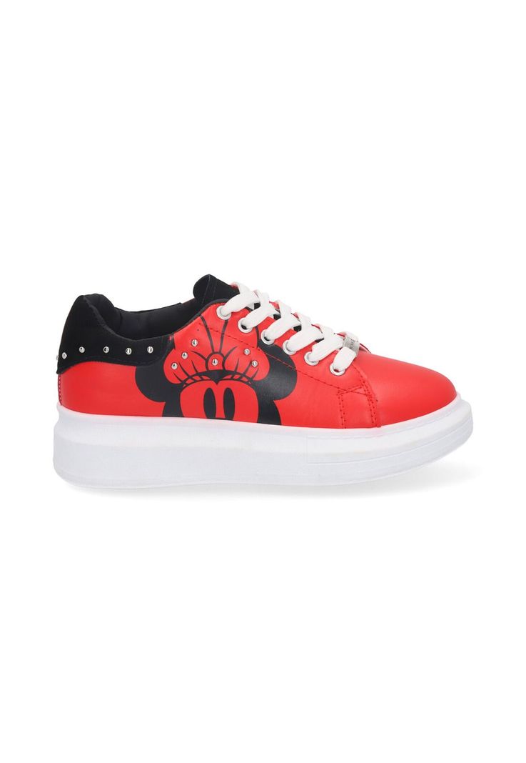 Zapatillas Mujer Minnie Mouse Rojo-0