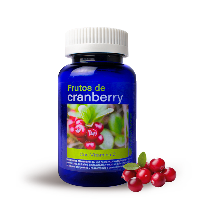 CRANBERRY + VITAMINA C  NATUR LOVERS, ANTIOXIDANTE SALUD URINARIA-0