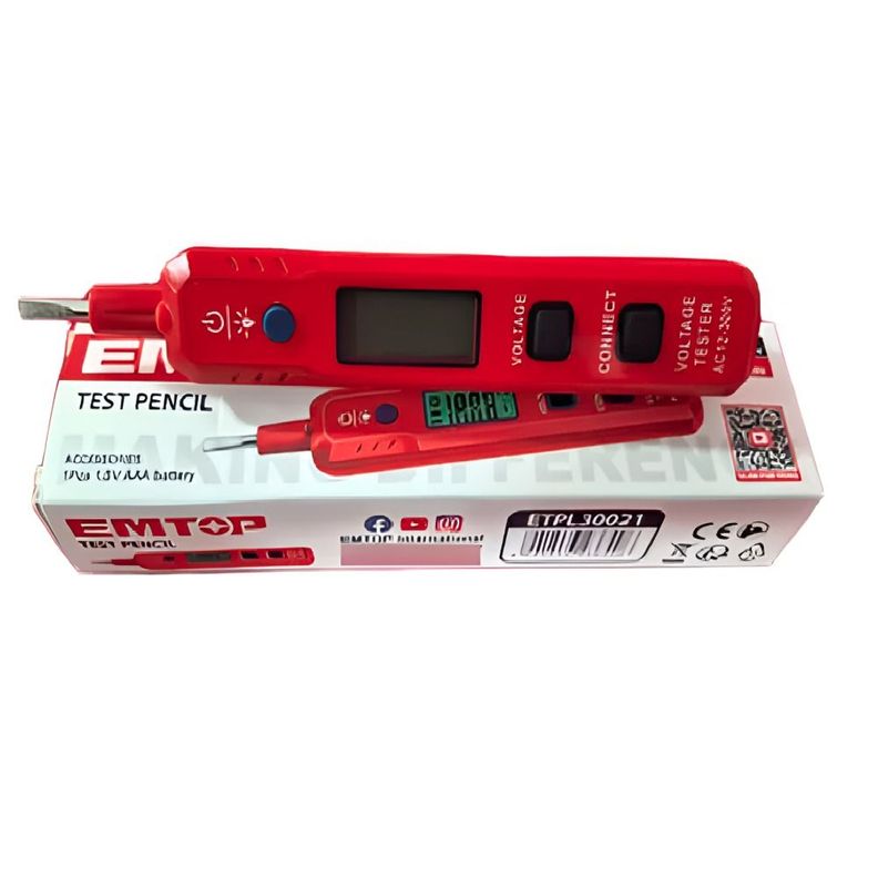 Probador Tester Digital 12-300 Volt – Emtop-1