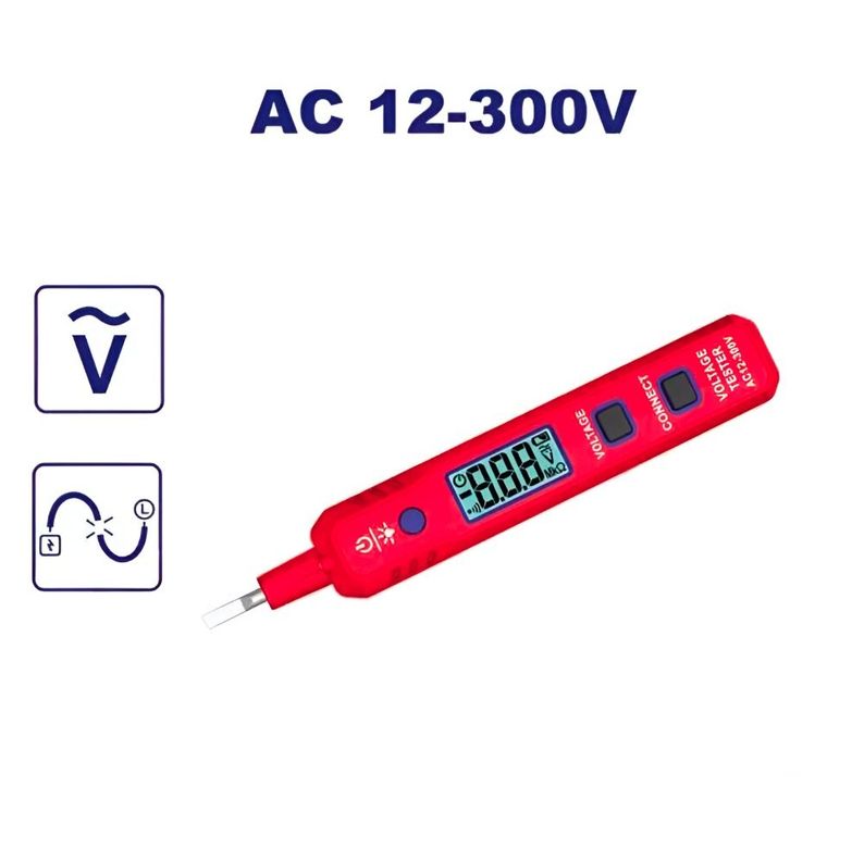 Probador Tester Digital 12-300 Volt – Emtop-2