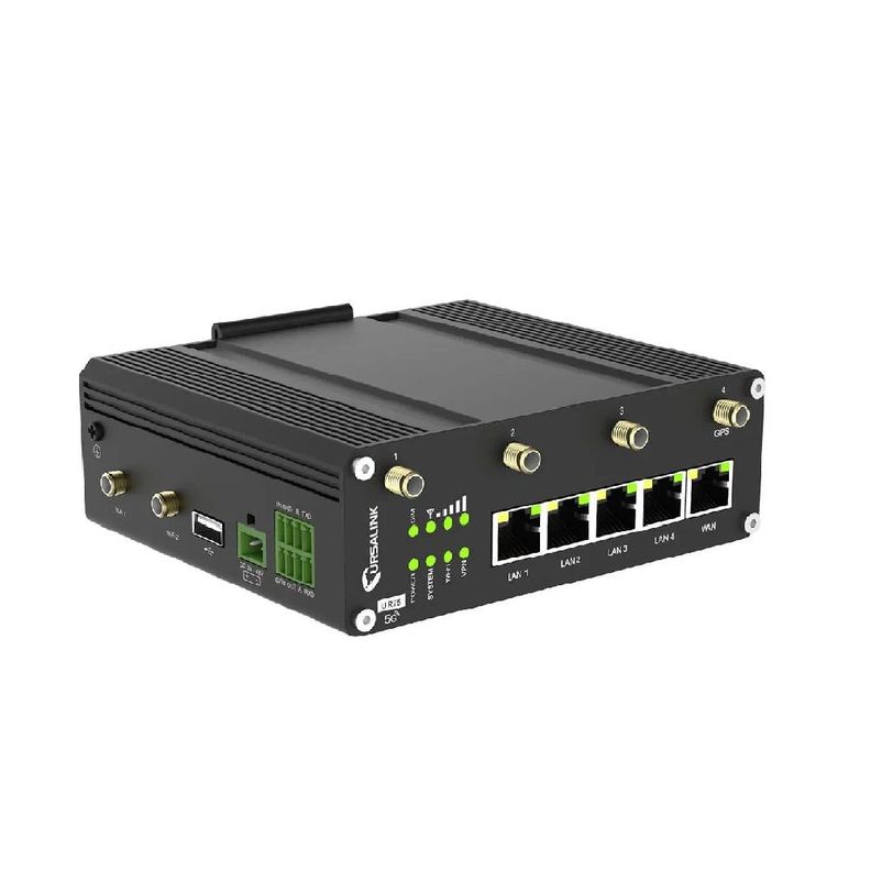 Router Celular Industrial 5G Dual SIM PoE - Milesight UR75-2