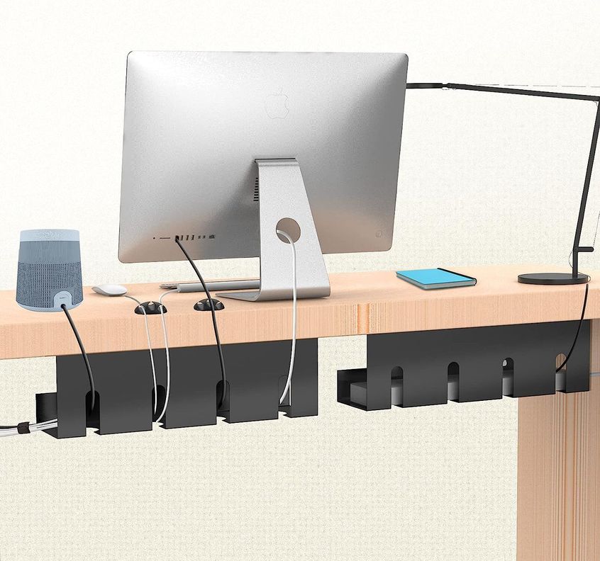 Bandeja Organizadora de Cables bajo Escritorio - Pack de 2-2