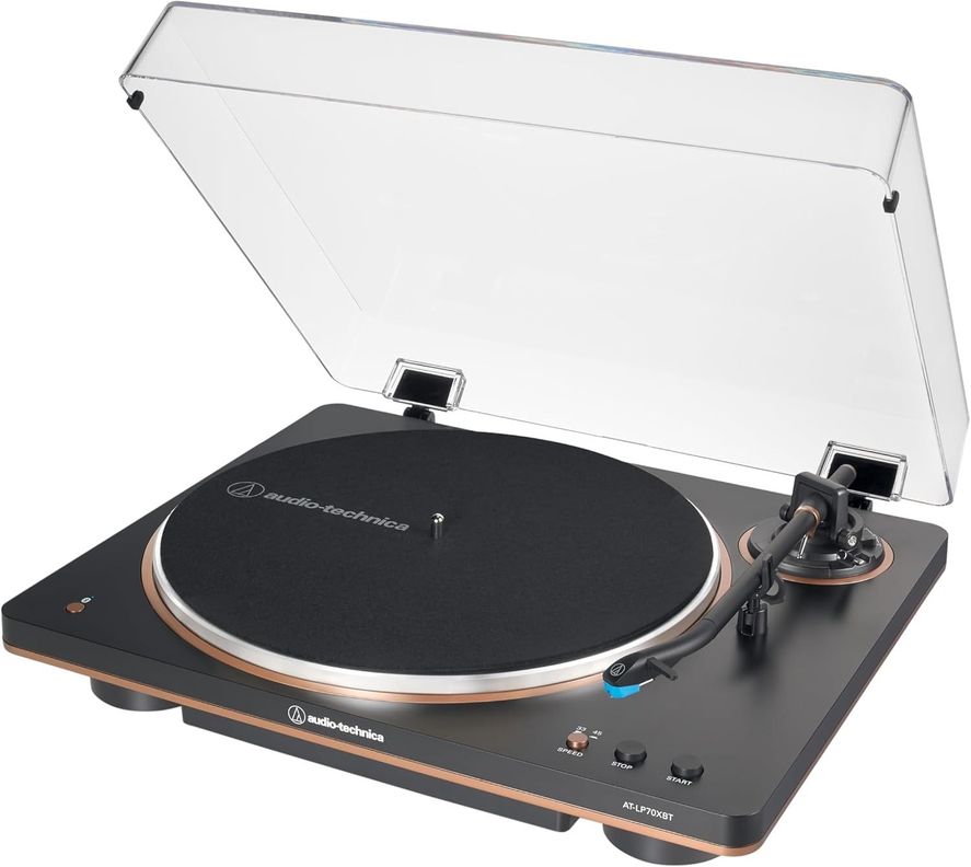 Tornamesa Bluetooth Audio-Technica AT-LP70XBT-BZ Bronce-0