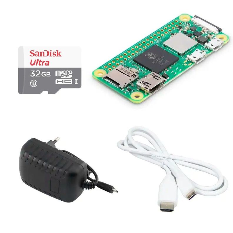 Kit Raspberry Pi Zero 2 W con accesorios-0