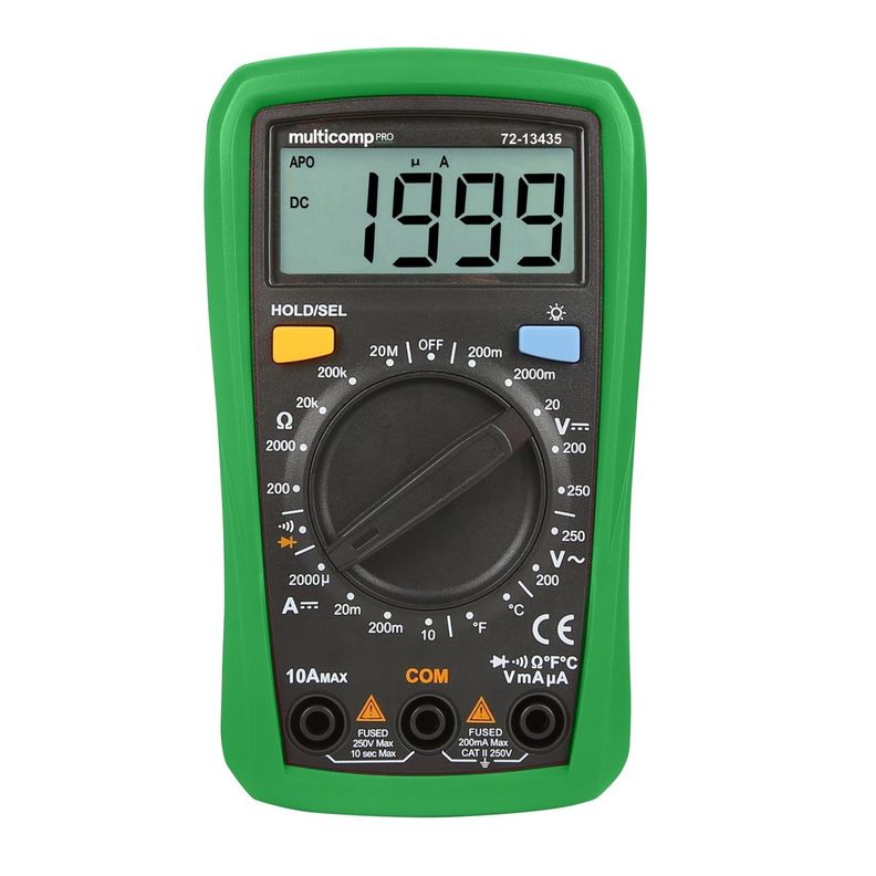 Multimetro Digital de Bolsillo Multicomp Pro 72-13435-0