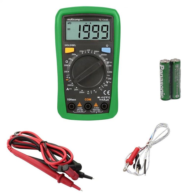Multimetro Digital de Bolsillo Multicomp Pro 72-13435-1