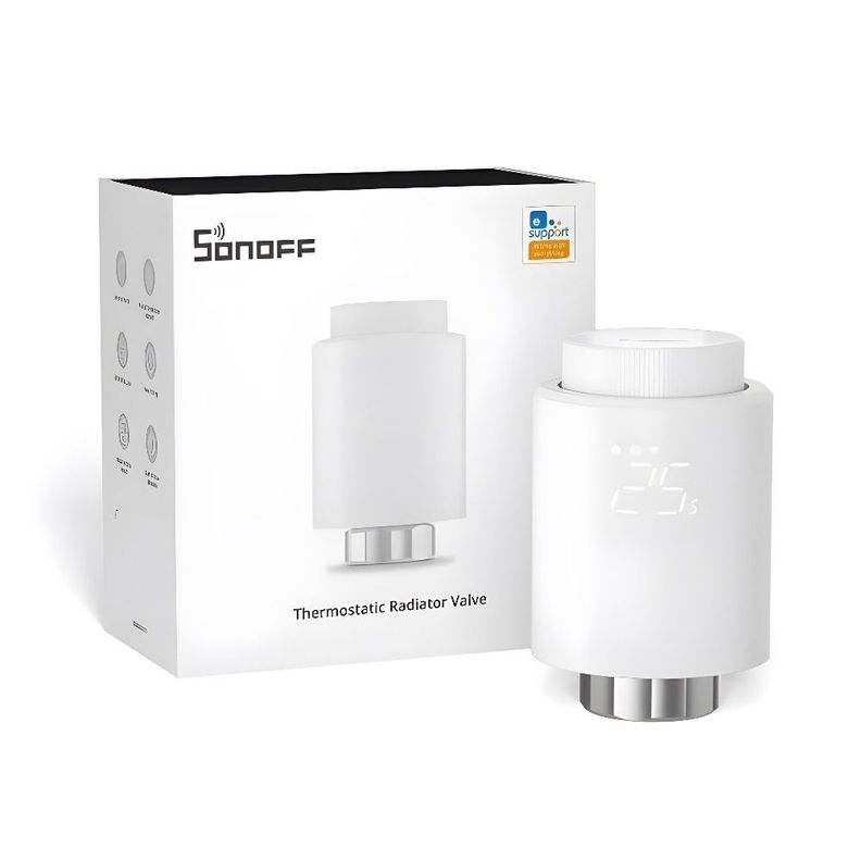 Válvula Termostato Zigbee Para Radiador - Sonoff TRVZB-1