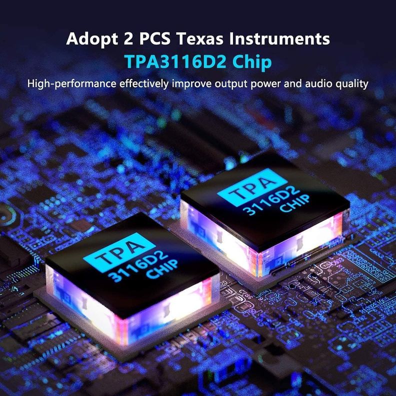 Amplificador Estéreo Bluetooth Fosi Audio BT30D-4