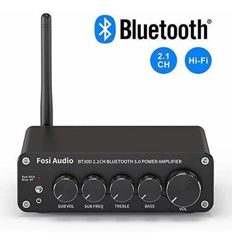 Amplificador Estéreo Bluetooth Fosi Audio BT30D-2