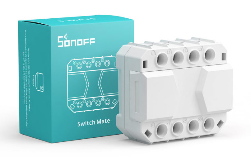 Interruptor Sonoff Switch Mate para Sonoff Mini R3 Gris