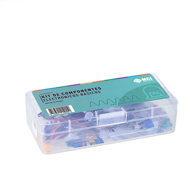 Kit de componentes electrónicos básicos