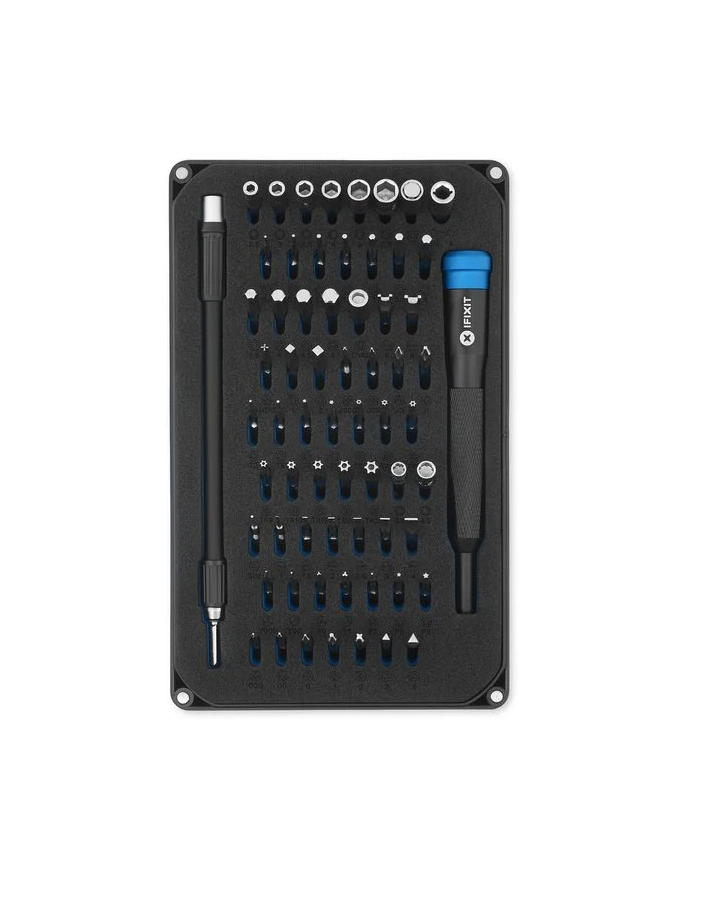 Kit de Destornilladores de precisión con 64 piezas Ifixit-0