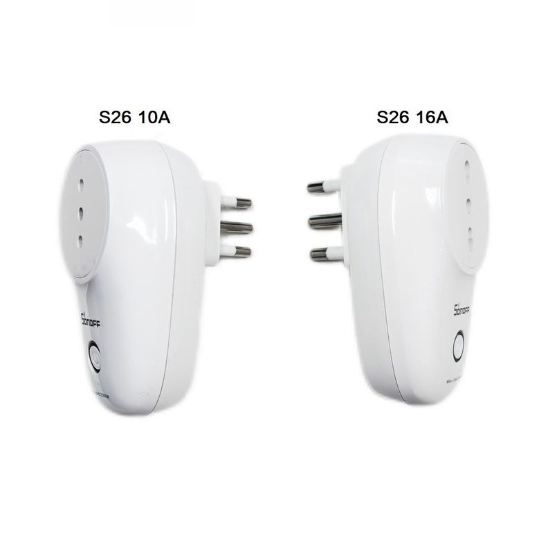 Enchufe WiFi Sonoff S26 R2 4000W/16A Patas Grandes-2