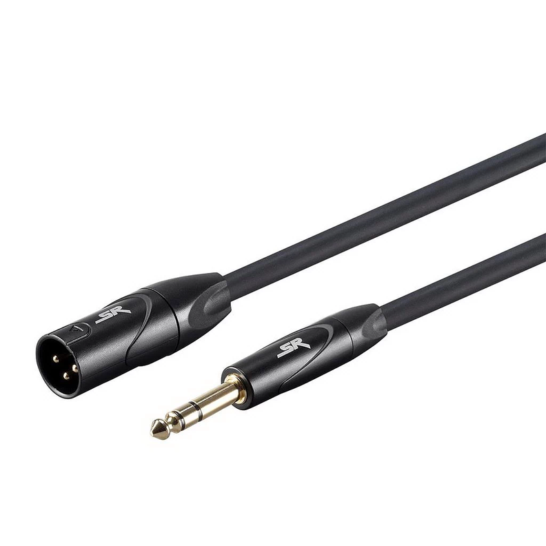 Cable XLR macho a 1/4 35ft 10.66m-0