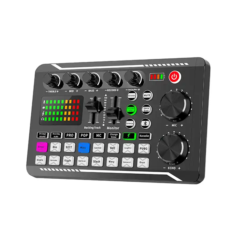 Mixer Bluetooth de 3 canales - Tarjeta de sonido Bluetooth-0