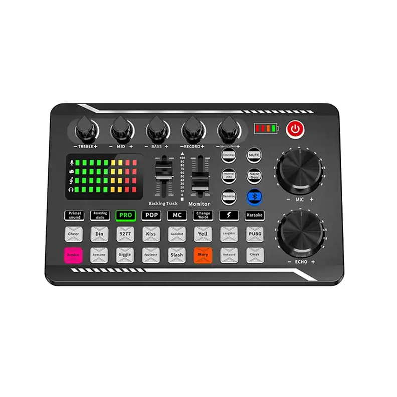 Mixer Bluetooth de 3 canales - Tarjeta de sonido Bluetooth-1