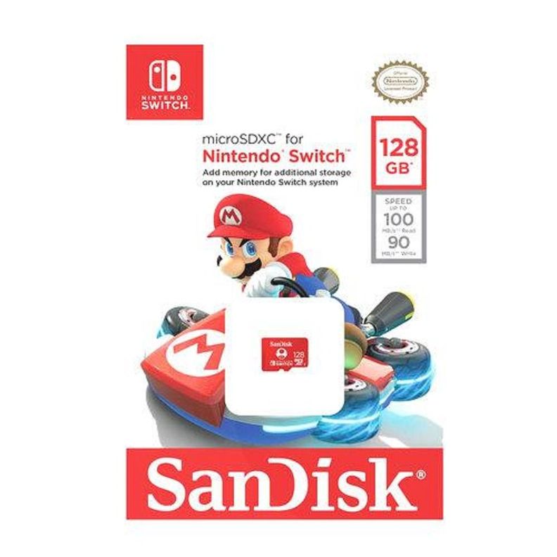 Nintendo Switch + Joy-Con + 128GB SDカード Tarjeta MicroSD 128 GB Nintendo Switch Sandisk | Paris.cl