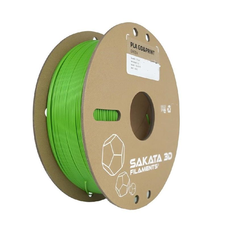 Filamento 3D PLA Go&Print Sakata Verde 1.75mm 1kg