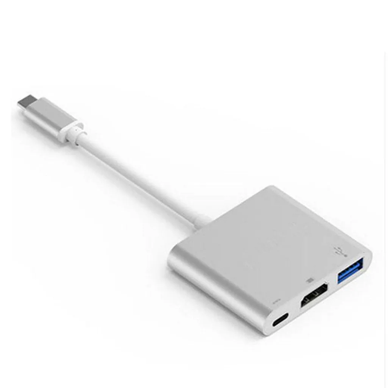 Adaptador Multipuerto Tipo C a HDMI - USB3.0-0