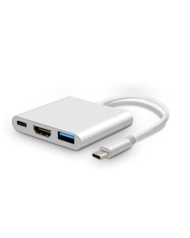 Adaptador Multipuerto Tipo C a HDMI - USB3.0-1