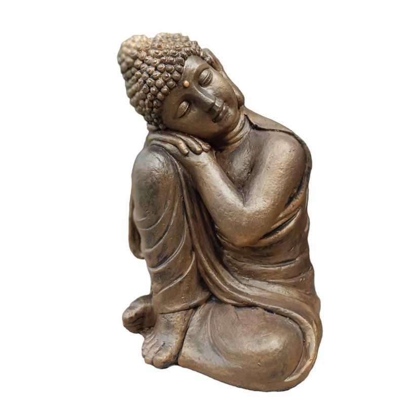 Figura Buda Durmiente Bronce 50 cm -0