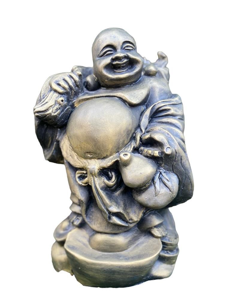 Figura Buda Sonriente  Golden Line-0