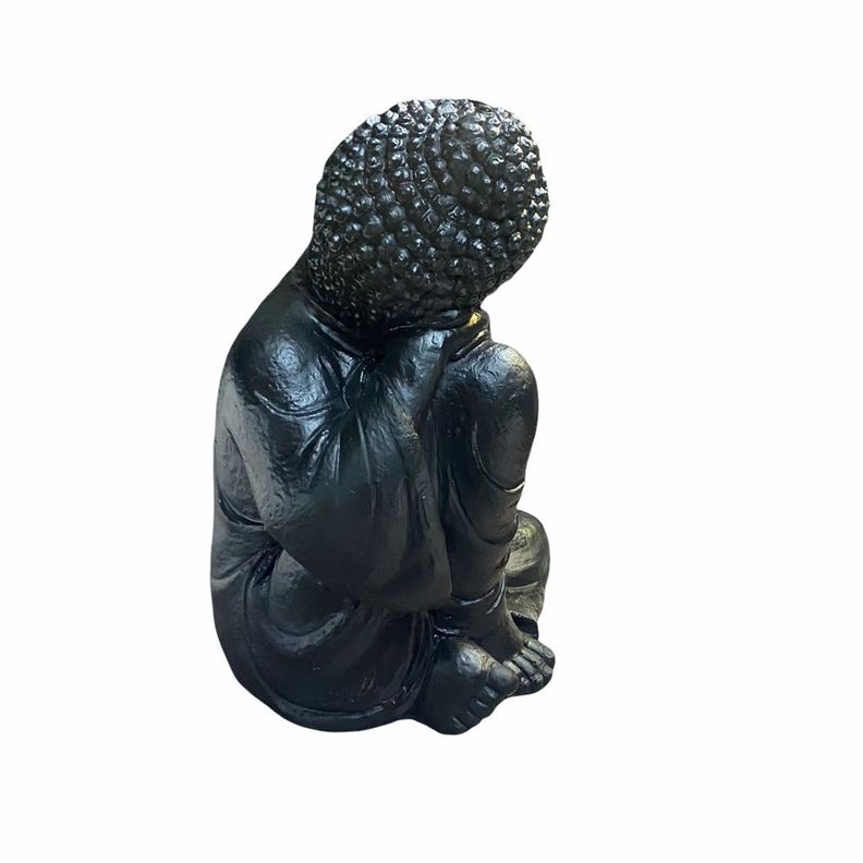 Figura Buda Durmiente Black Line 50 cm-2