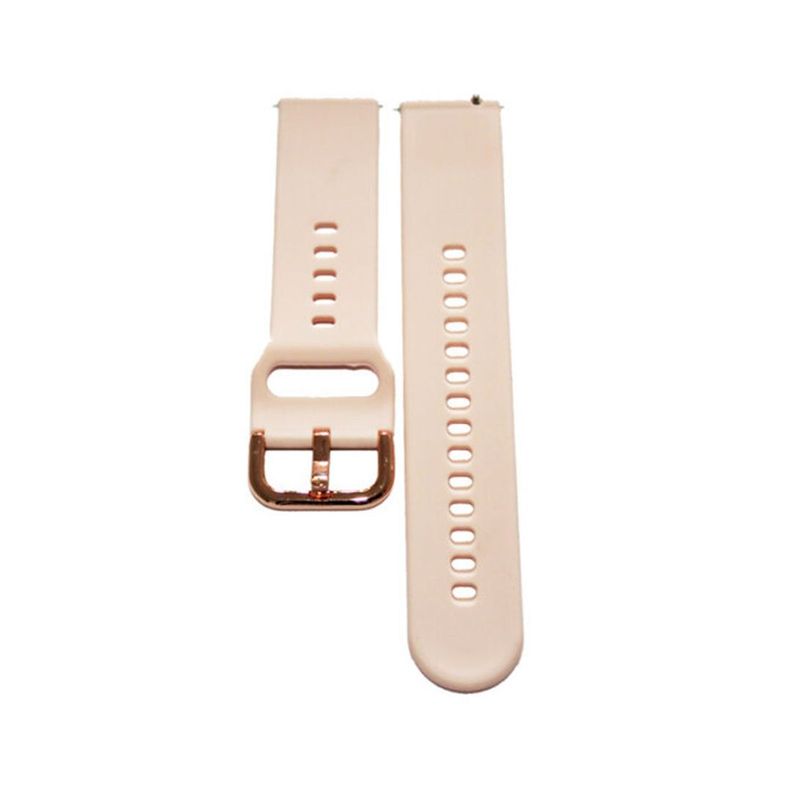 Correa Silicona Rosada smartwatch 20 mm universal-0