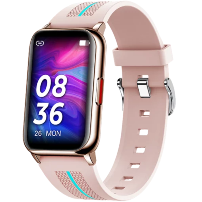 Reloj Smartwatch Kei Band I Rosa-0