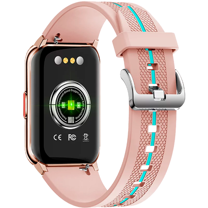 Reloj Smartwatch Kei Band I Rosa-1