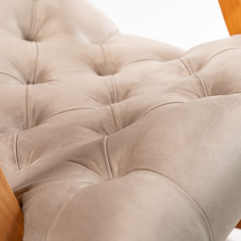 SILLA MECEDORA CAPITONES BEIGE FELPA-3