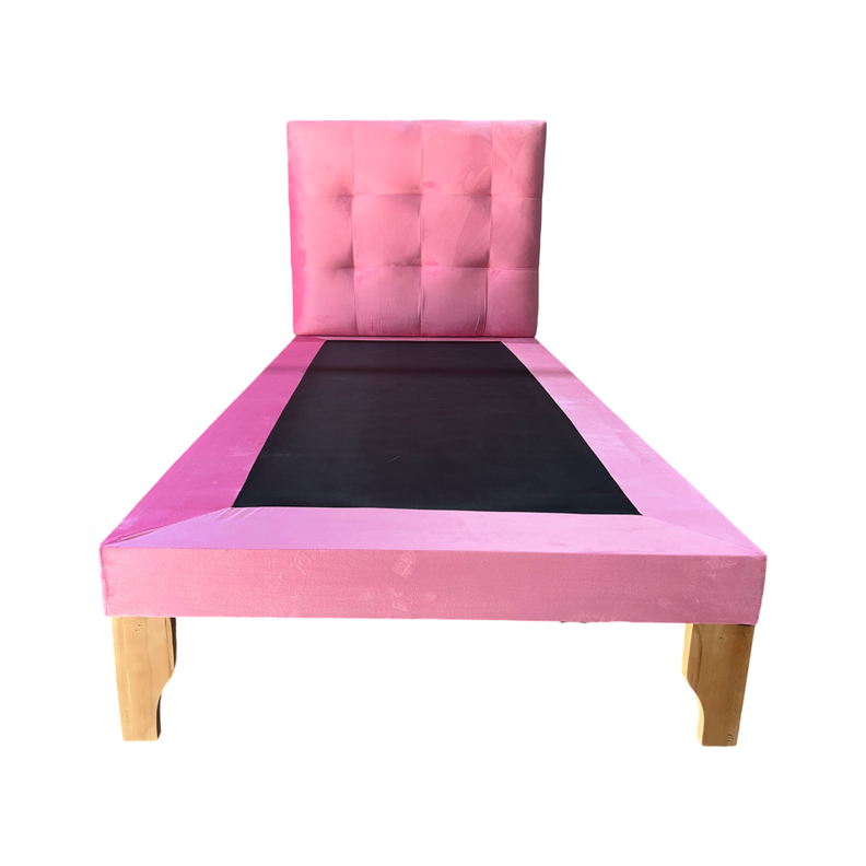 CAMA DE PLAZA ROSADO FELPA-2