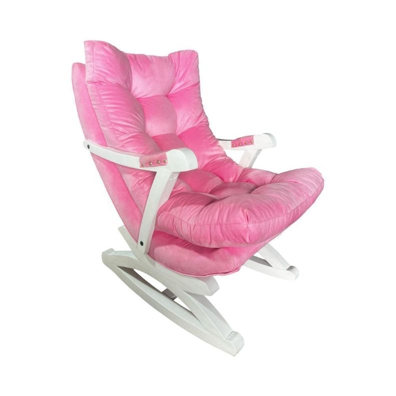 SILLA MECEDORA COQUETTE DE NINA Rosado