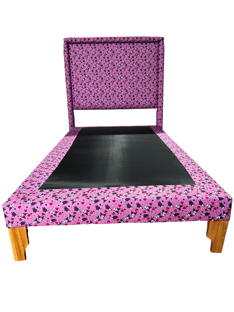 CAMA DE PLAZA INFANTIL KUROMI Rosado