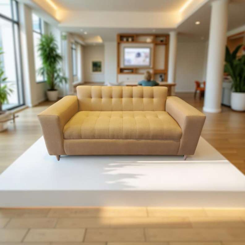 SOFA DOS CUERPOS MOSTAZA LINO-2