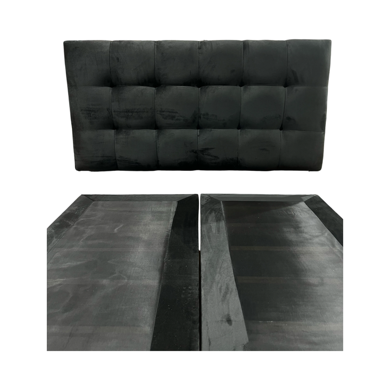 CAMA KING NEGRO FELPA-1
