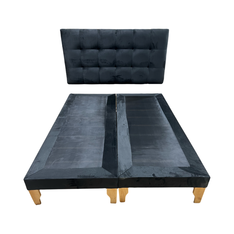 CAMA KING NEGRO FELPA-2