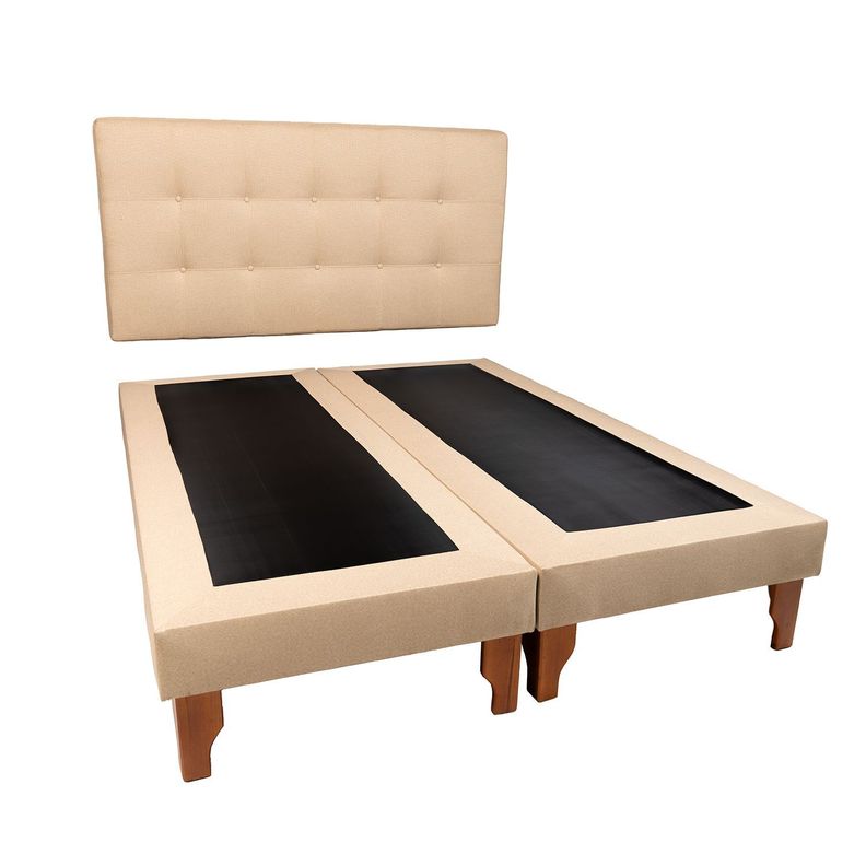 CAMA KING BEIGE LINO-3