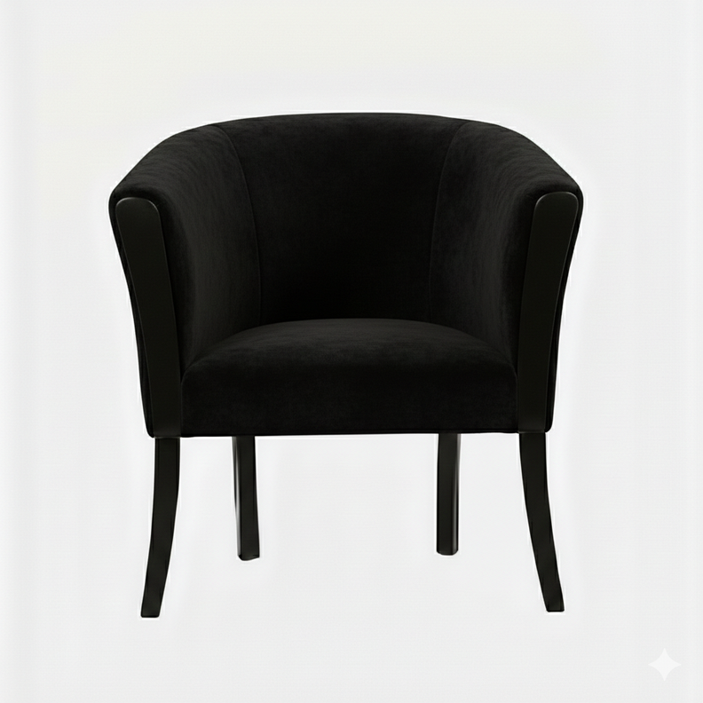 SITIAL AMERICANO NEGRO FELPA
