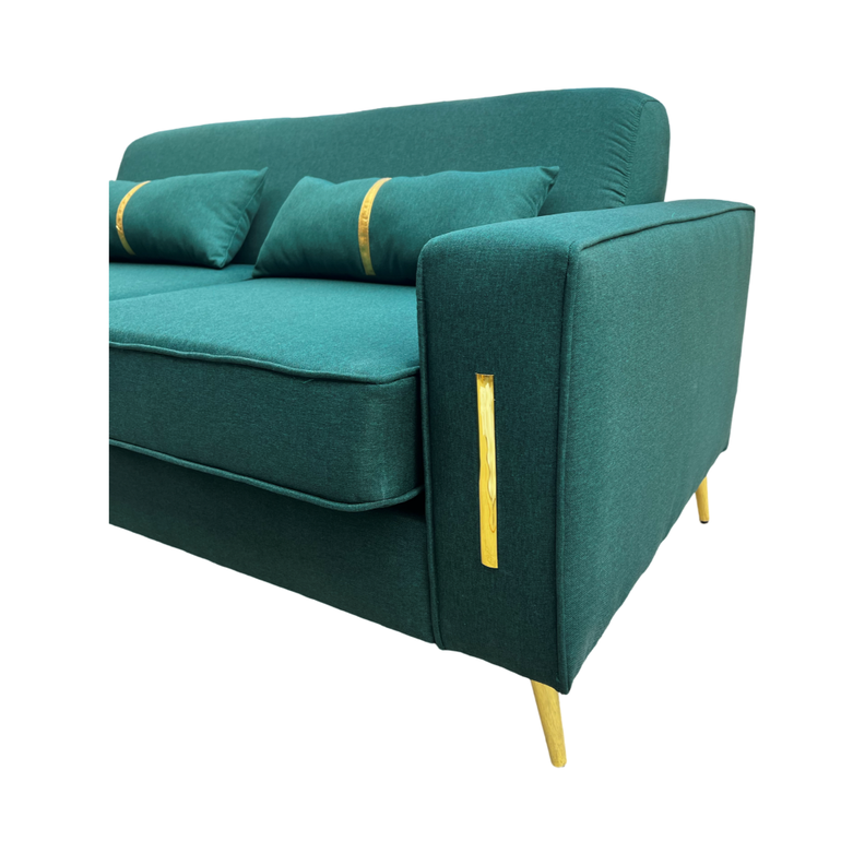 SOFA PARIS TRES CUERPOS VERDE ESMERALDA LINO-2