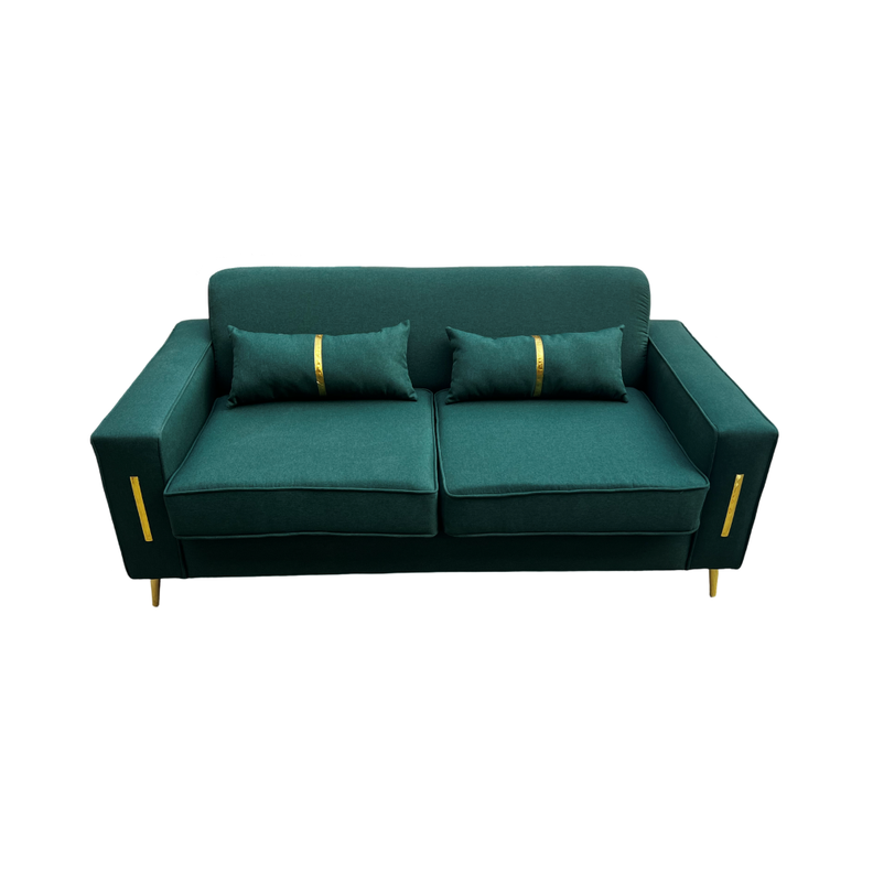 SOFA PARIS TRES CUERPOS VERDE ESMERALDA LINO-3