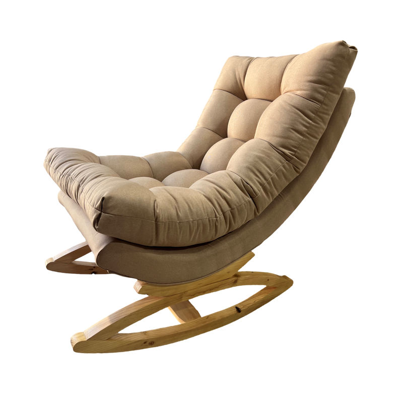 SILLA MECEDORA COQUETTE BEIGE LINO-0