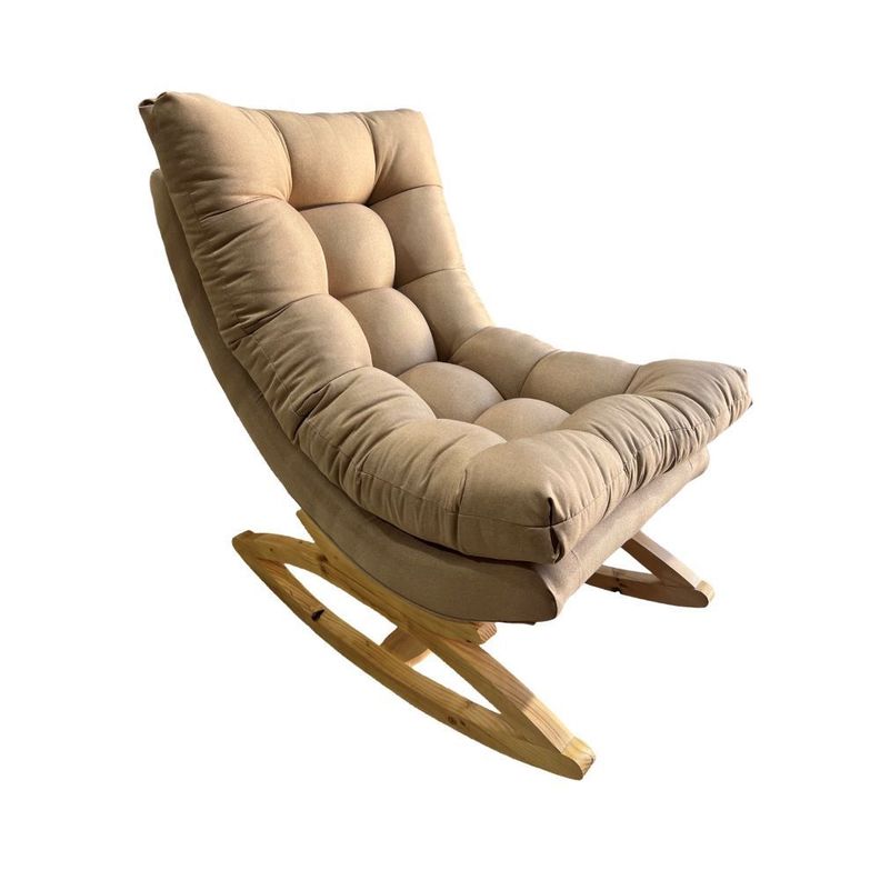 SILLA MECEDORA COQUETTE BEIGE LINO-1