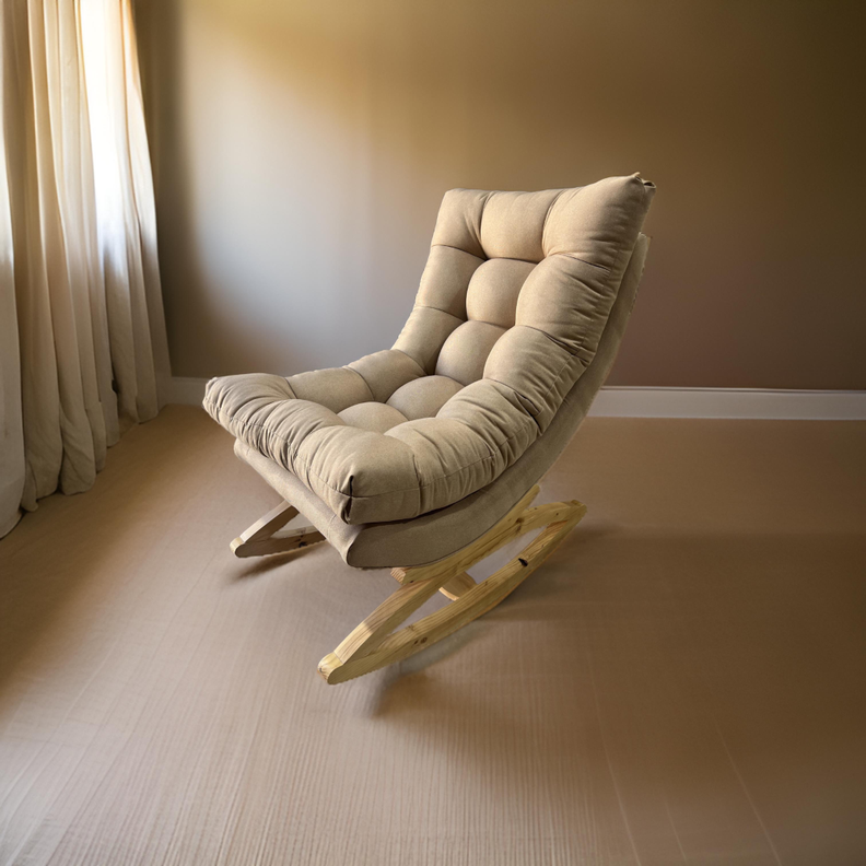SILLA MECEDORA COQUETTE BEIGE LINO-2