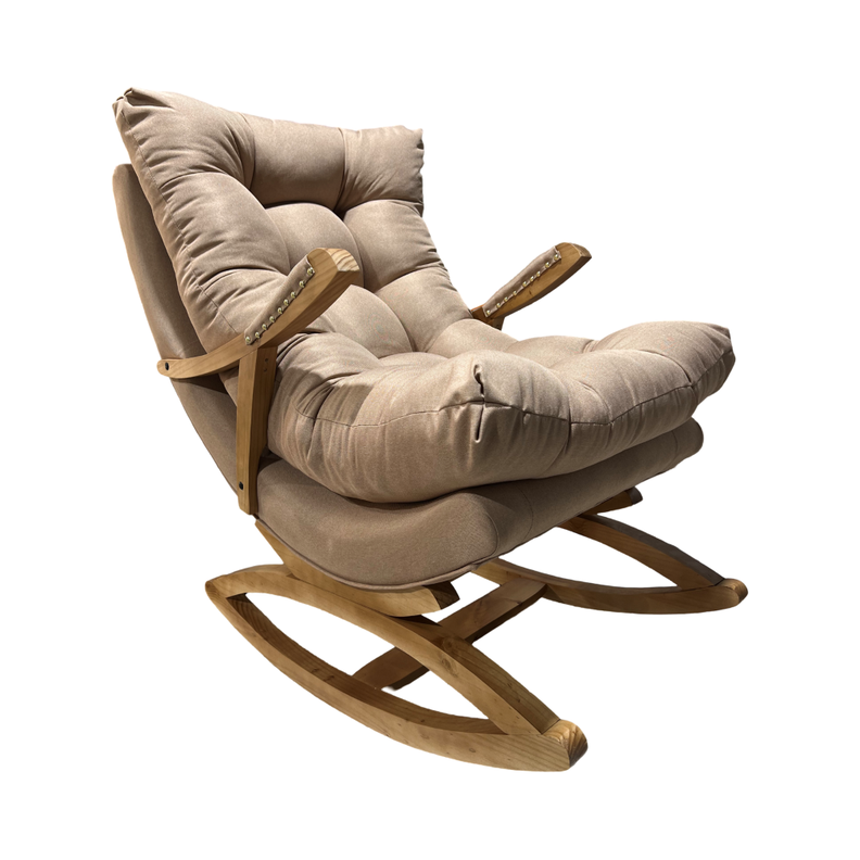 SILLA MECEDORA COQUETTE BEIGE LINO BASE COLOR-1