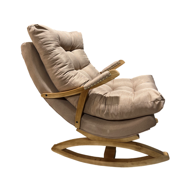 SILLA MECEDORA COQUETTE BEIGE LINO BASE COLOR-2