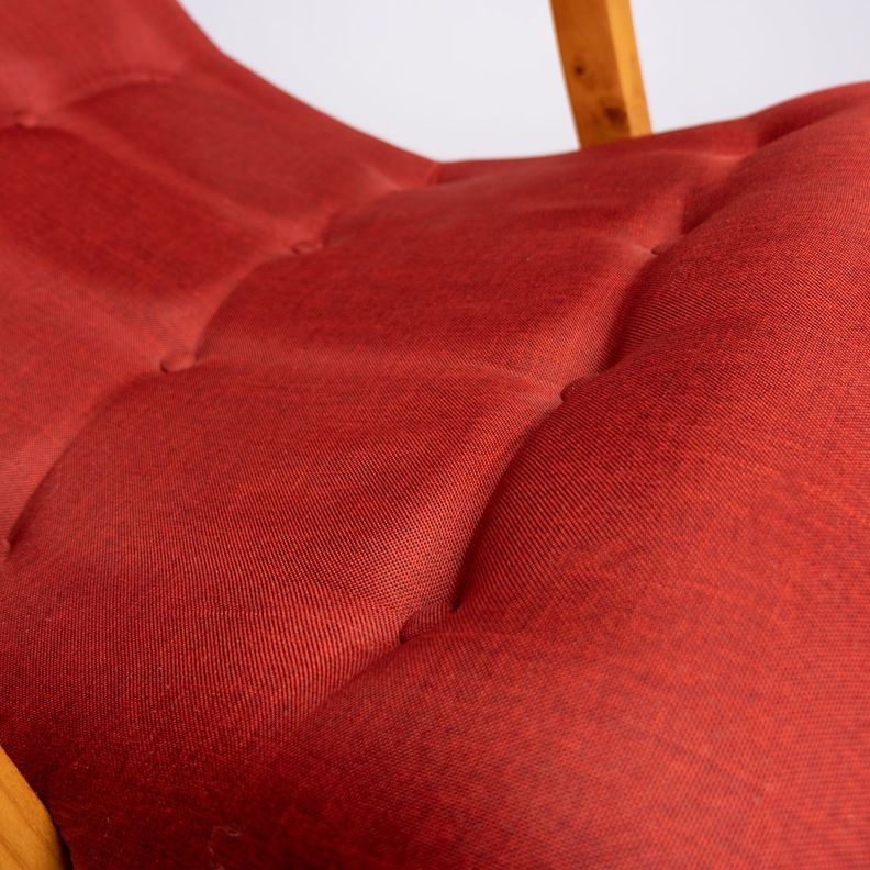 SILLA MECEDORA CON APOYA BRAZO ROJO LINO-3